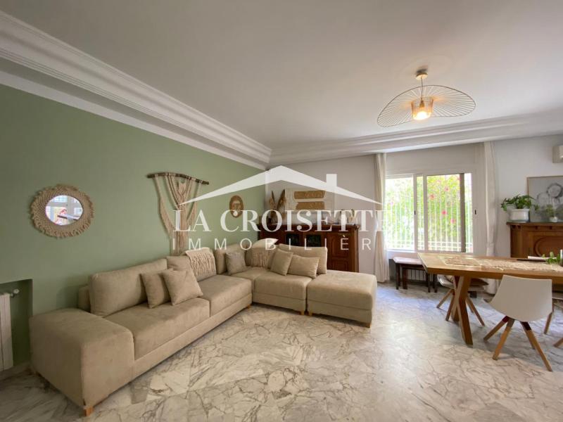 Villa avec jardin S+4 meublée à La Marsa